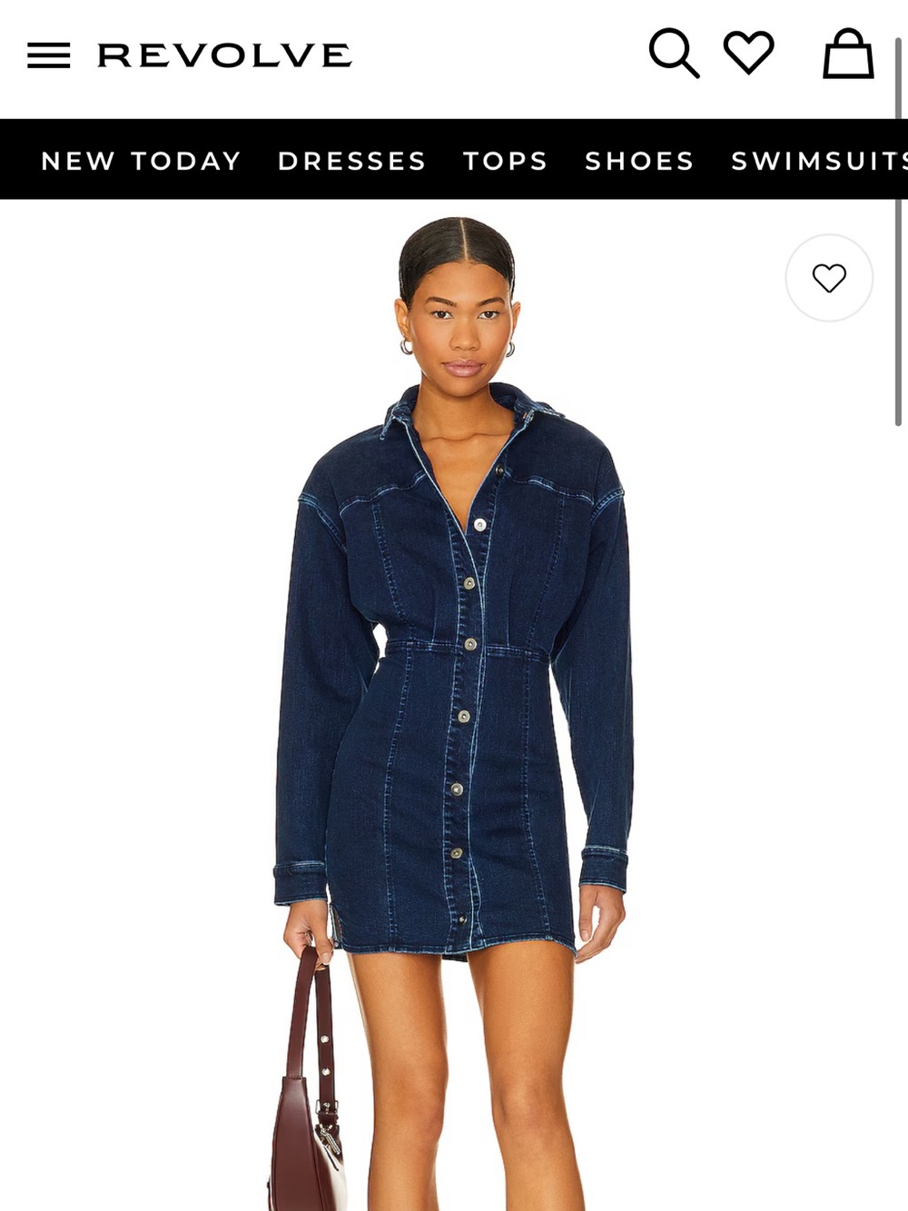 FP denim dress